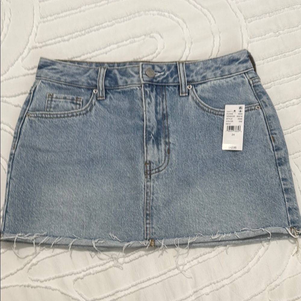 Pacsun Denim Mini Skirt